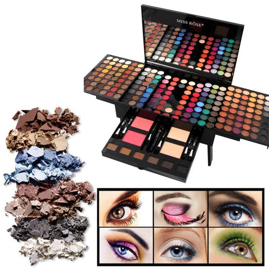 Bella Bliss Cosmetics 180 color eyeshadow palette featuring vibrant shades and versatile finishes for stunning looks