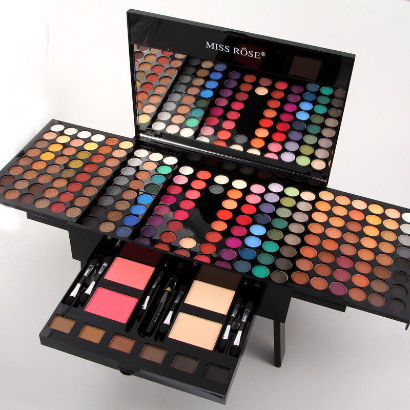Bella Bliss Cosmetics 180 color eyeshadow palette with vibrant shades for versatile makeup looks