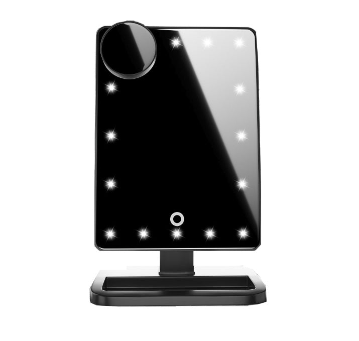 Bella Bliss touch screen makeup mirror with lights for flawless makeup application and style