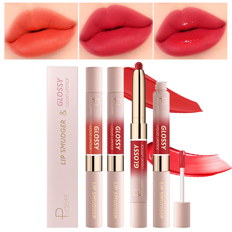 Bella Bliss Cosmetics 10-color lipstick and lip gloss set with various shades for vibrant lip looks