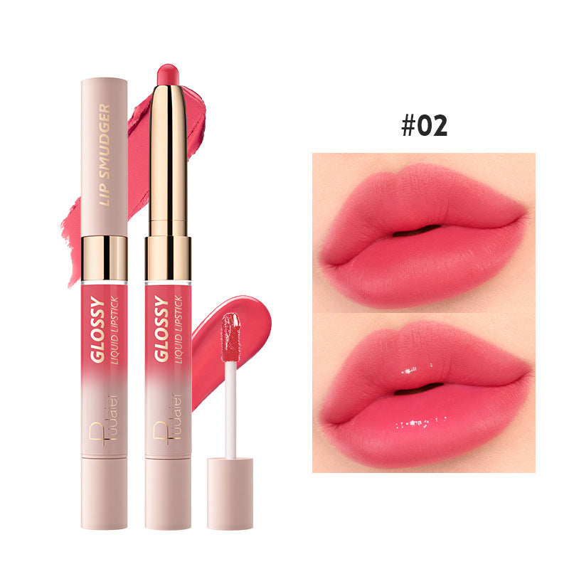 Bella Bliss Cosmetics 10-color lipstick and lip gloss set featuring vibrant shades for a stunning lip look