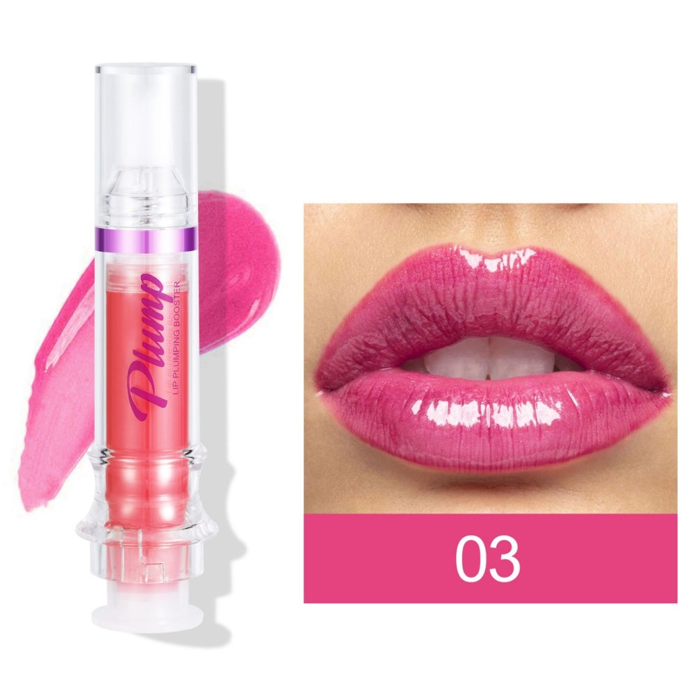 Bella Bliss Cosmetics Plumping Liquid Lipstick in shade 03 with glossy finish for fuller lips