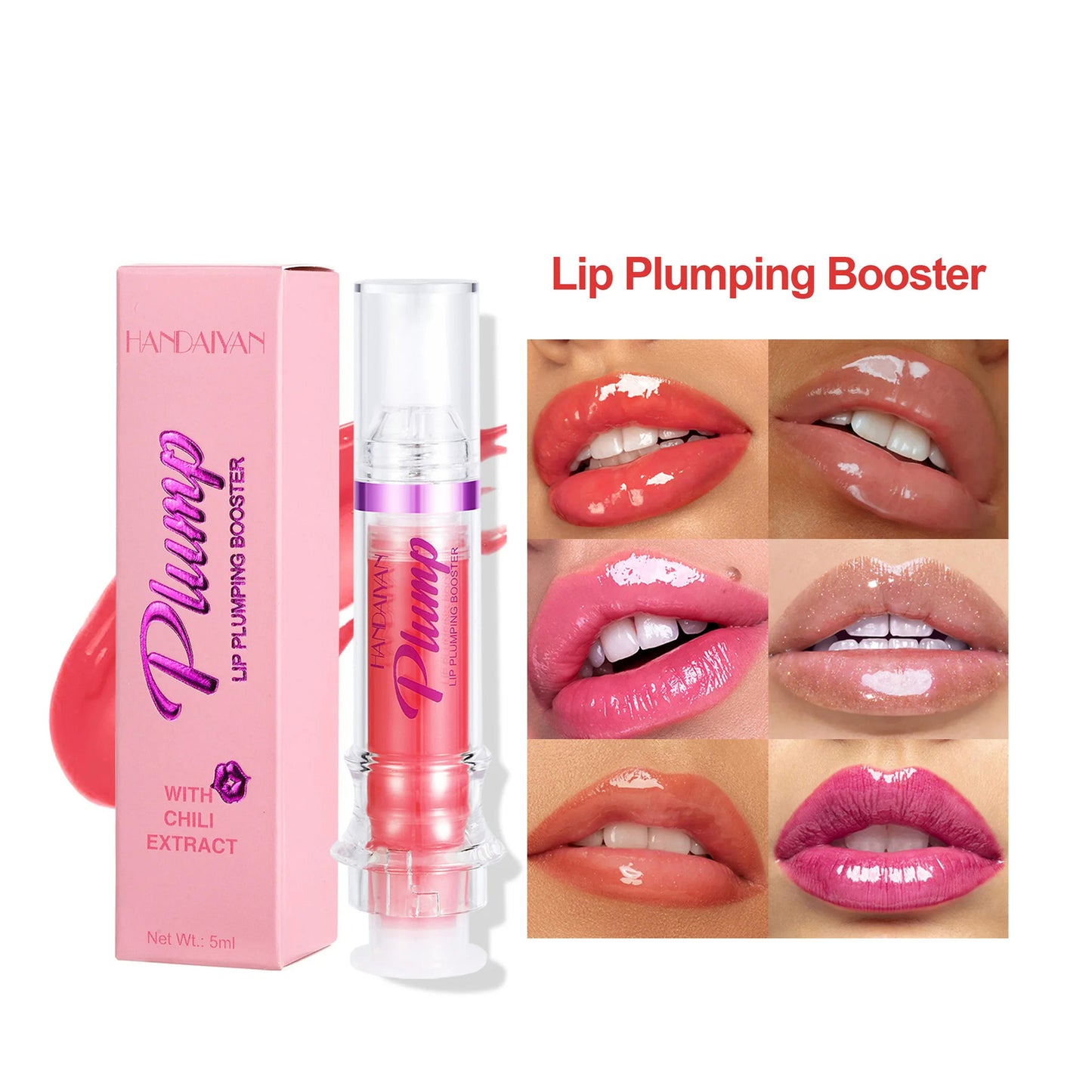 Bella Bliss Cosmetics Lip Plumping Liquid Lipstick with Chili Extract for fuller lips and enhanced shine