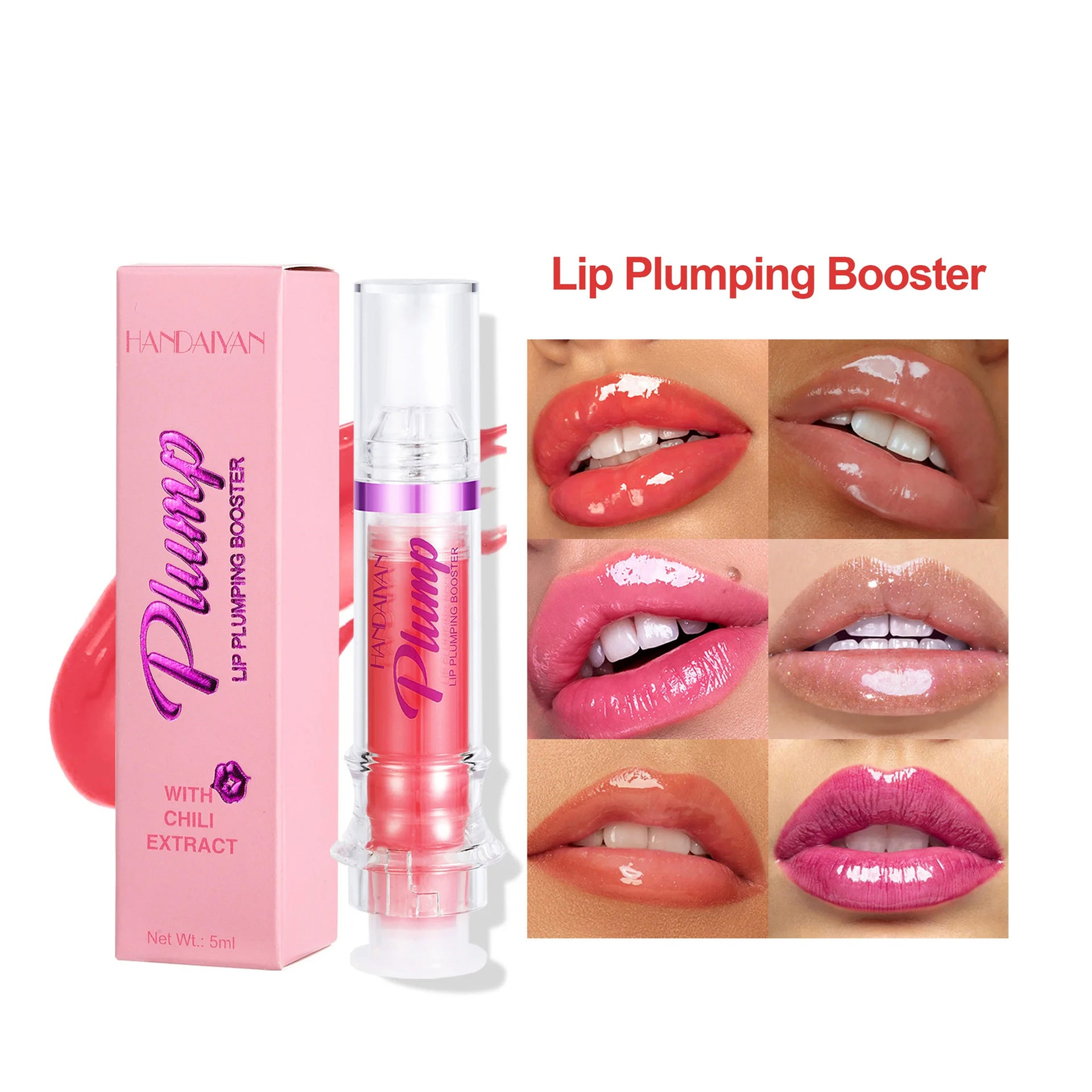 Bella Bliss Cosmetics Lip Plumping Liquid Lipstick with Chili Extract for fuller lips and enhanced shine