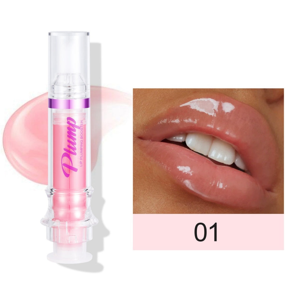 Bella Bliss Cosmetics Plumping Liquid Lipstick in Pink with a Glossy Finish for Fuller Lips